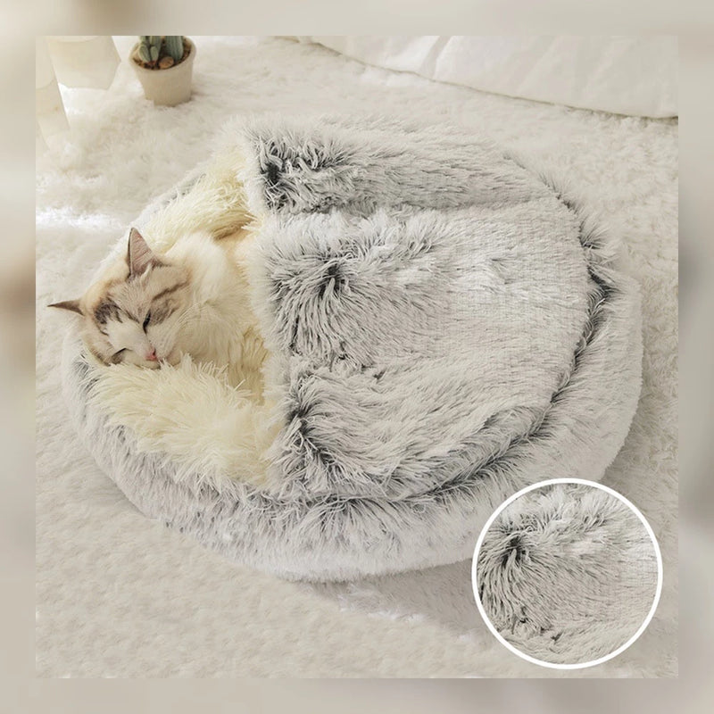 Cama Nuvem em Pelúcia Gato