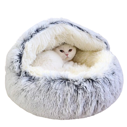 Cama Nuvem em Pelúcia Gato