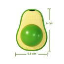 Abacate de Brinquedo para Gatos Com Catnip