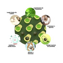 Abacate de Brinquedo para Gatos Com Catnip