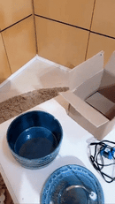 Bebedouro Automático de Cerâmica Esmaltada